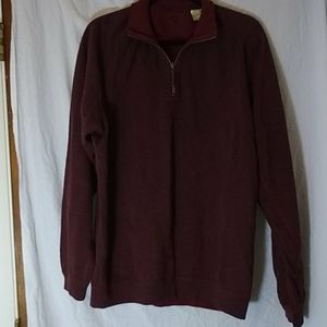 Tommy Bahama Men's Reversible Half Zip Sweatshirt